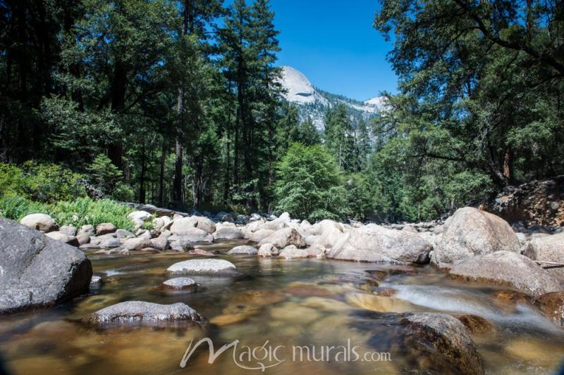 Yosemite Flow Mural Wallpaper