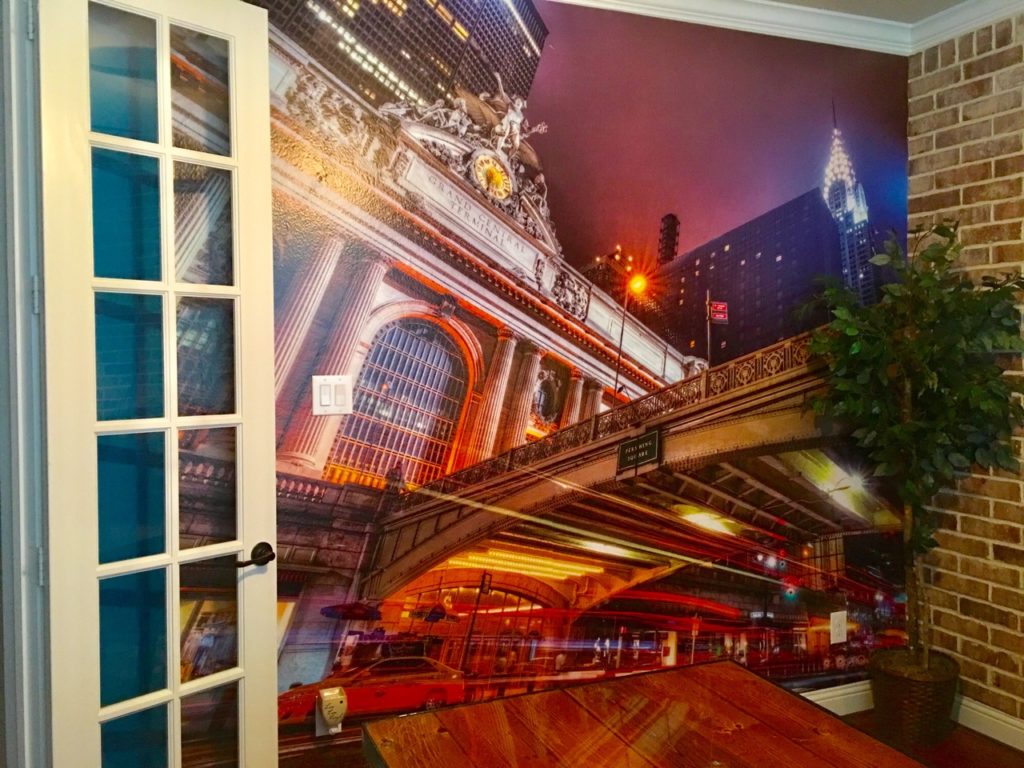 Never Under Estimate the Power of Love or a Wall Mural