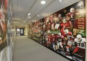 UMass 2 Football Hallway - school - sports