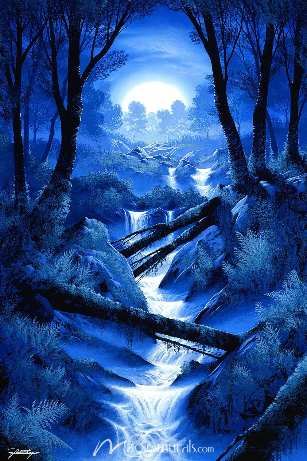 Moonlight Cascade