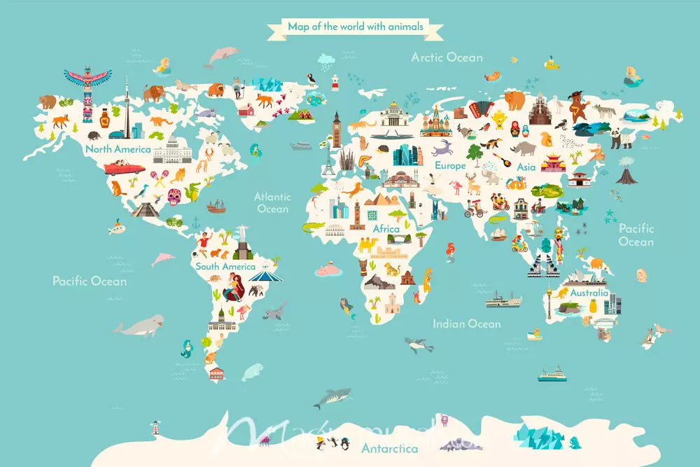 world wallpaper kids