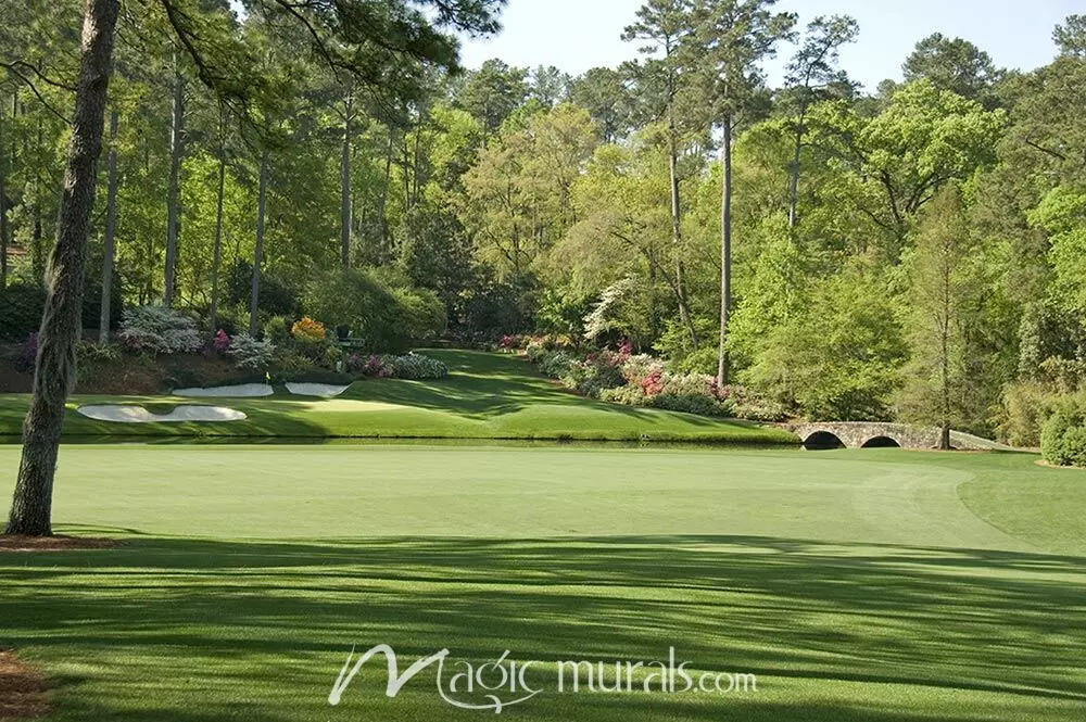 Augusta 12th Hole Golf Wallpaper Wall Mural by Magic Murals