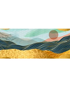 Graphic Asian Landscape 9075 Wallpaper Wall Mural