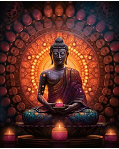 Meditation Buddha 3423 Wallpaper Wall Mural