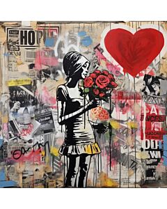 Urban Romance 4 Wallpaper Wall Mural