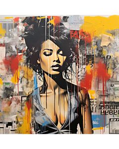 Graffiti of a Genius 2 Wallpaper Wall Mural