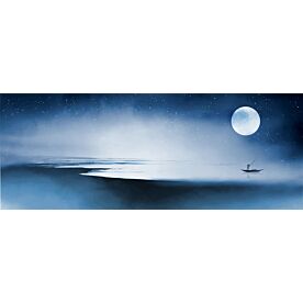 Night Landscape Ink Wash Painting 4659 Wallpaper Wall Mural