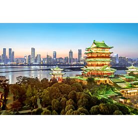 Lights of Nanchang China Wallpaper Wall Mural