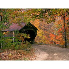 Woodstock Vermont Covered Bridge