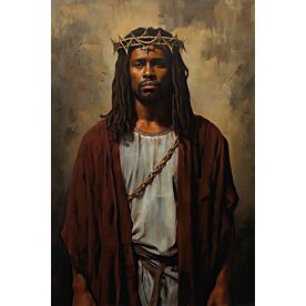 Black Jesus Christ 3943 Wallpaper Wall Mural