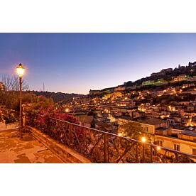 Charming Modica Sunset Wallpaper Wall Mural
