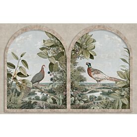 Haase Window with Nordic Birds