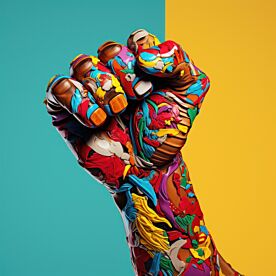 Arm of Expression 1 Wallpaper Wall Mural