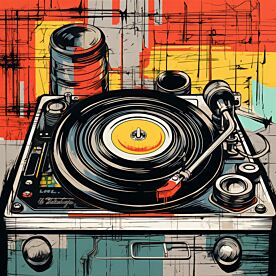 Spinning Nostalgia 12 Wallpaper Wall Mural