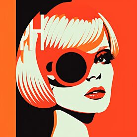 Pop Art Queen 11 Wallpaper Wall Mural