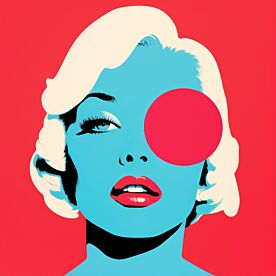 Pop Art Queen 9 Wallpaper Wall Mural