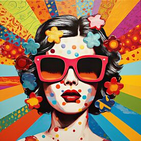 Femme Fatale Pop 1 Wallpaper Wall Mural