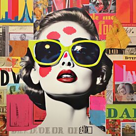 Pop Art Diva 20 Wallpaper Wall Mural