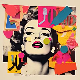 Pop Art Diva 27 Wallpaper Wall Mural