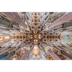La Sagrada Familia Ceiling