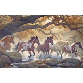 Unbridled Nine Wallpaper Wall Mural