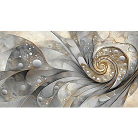 Goldfish Silver Four Wallpaper Wall Mural