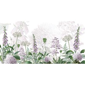 Foxglove Flowers by Sir Edward Wallpaper Wall Mural