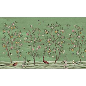 Lemon Tree Chinoiserie Green by Sir Edward Wallpaper Wall Mural