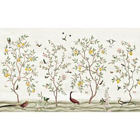 Lemon Tree Chinoiserie White by Sir Edward Wallpaper Wall Mural