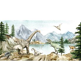 Dino Dreams by Kikki Belle Wallpaper Wall Mural