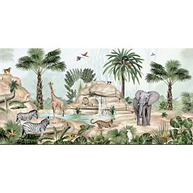 Jolly Jungle by Kikki Belle Wallpaper Wall Mural