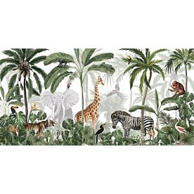 Jungle Jive by Kikki Belle Wallpaper Wall Mural
