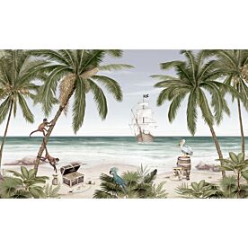Pirate Bay by Kikki Belle Wallpaper Wall Mural