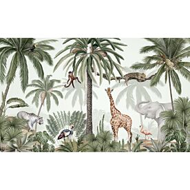 Tropical Jive by Kikki Belle Wallpaper Wall Mural