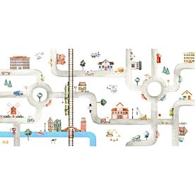 City of Vehicles by Oliver Robins Wallpaper Wall Mural
