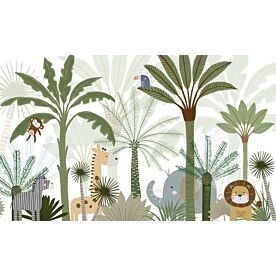 Jungle Joy by Oliver Robins Wallpaper Wall Mural