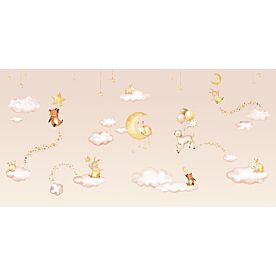 Sweet Dreams - Pink by Oliver Robins Wallpaper Wall Mural