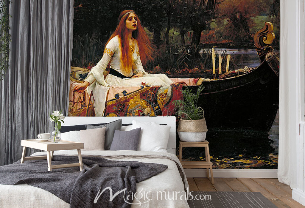 The Lady of Shalott Wallpaper Wall Mural by Magic Murals