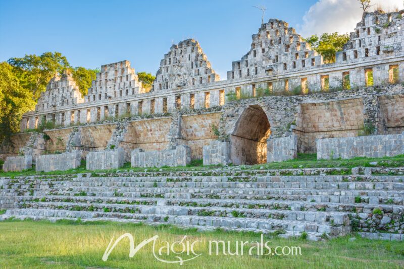 Uxmal Temple Ruins 3270 Wallpaper Wall Mural