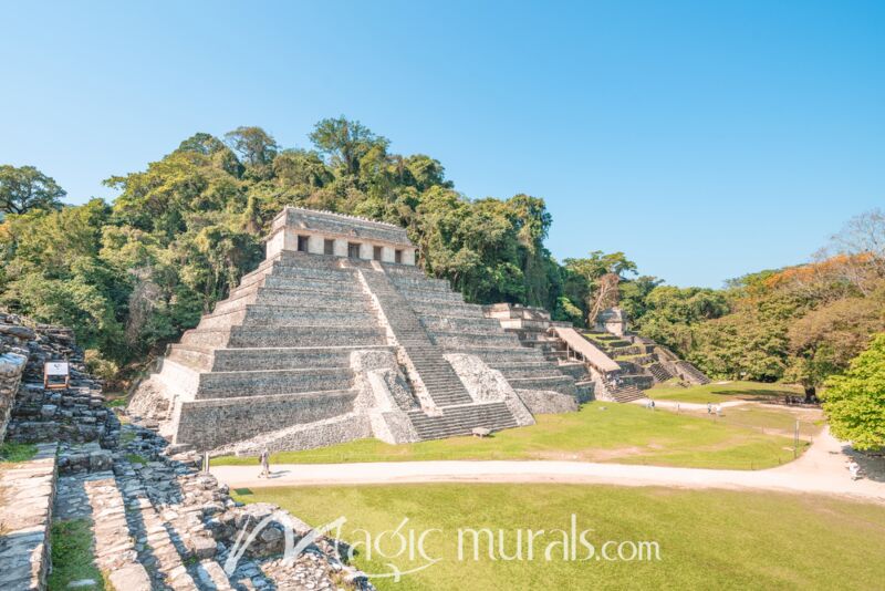 Palenque Pyramids 9891 Wallpaper Wall Mural