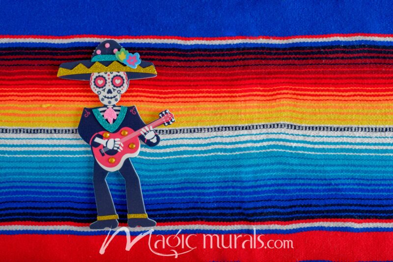 Catrina on Blanket 6464 Wallpaper Wall Mural