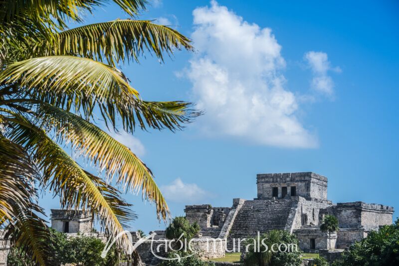 Tulum Mayan Ruins Quintana Roo 3368 Wallpaper Wall Mural