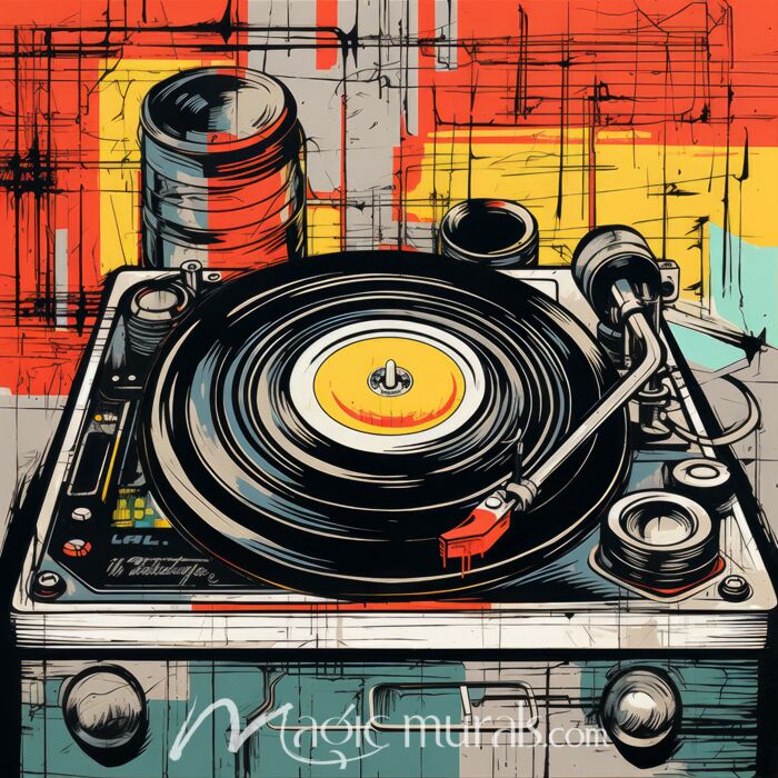 Spinning Nostalgia 12 Wallpaper Wall Mural