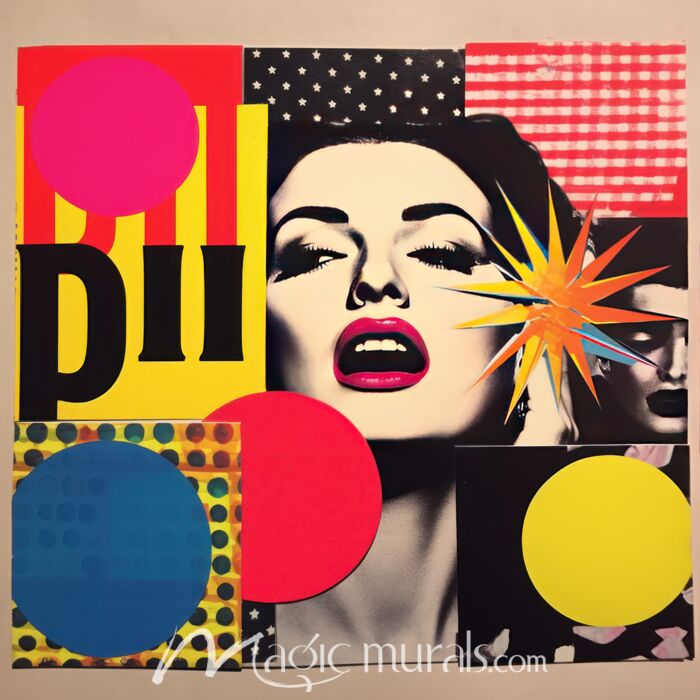 Pop Art Diva 16 Wallpaper Wall Mural