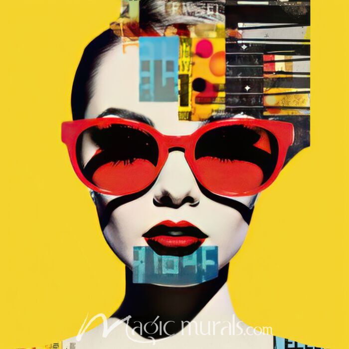 Pop Art Diva 12 Wallpaper Wall Mural