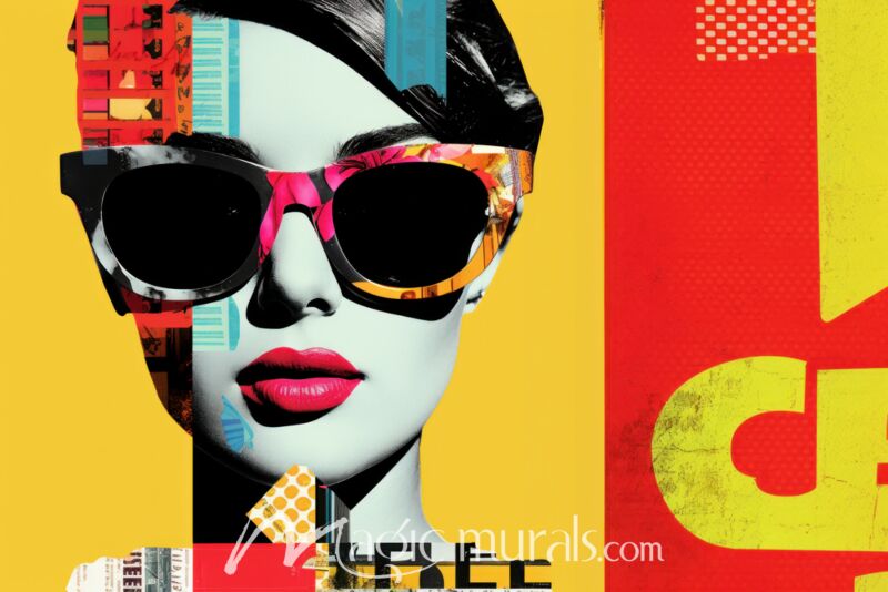 Elegance in Pop 5 Wallpaper Wall Mural