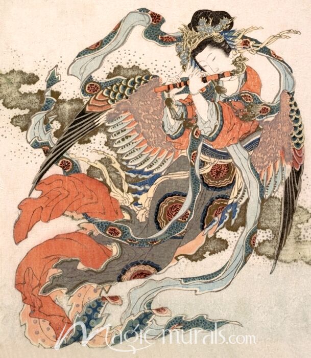 Asian Angel by Sir Edward Wallpaper Wall Mural