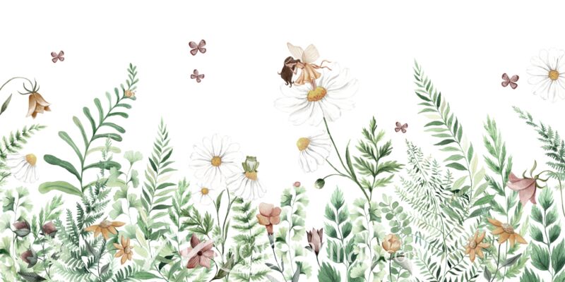 Fairy Garden by Kikki Belle Wallpaper Wall Mural