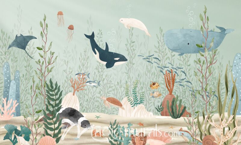 Kelp Forest by Oliver Robins Wallpaper Wall Mural