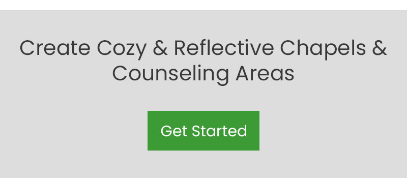 Create Cozy and Reflective Chapels and Counseling Areas